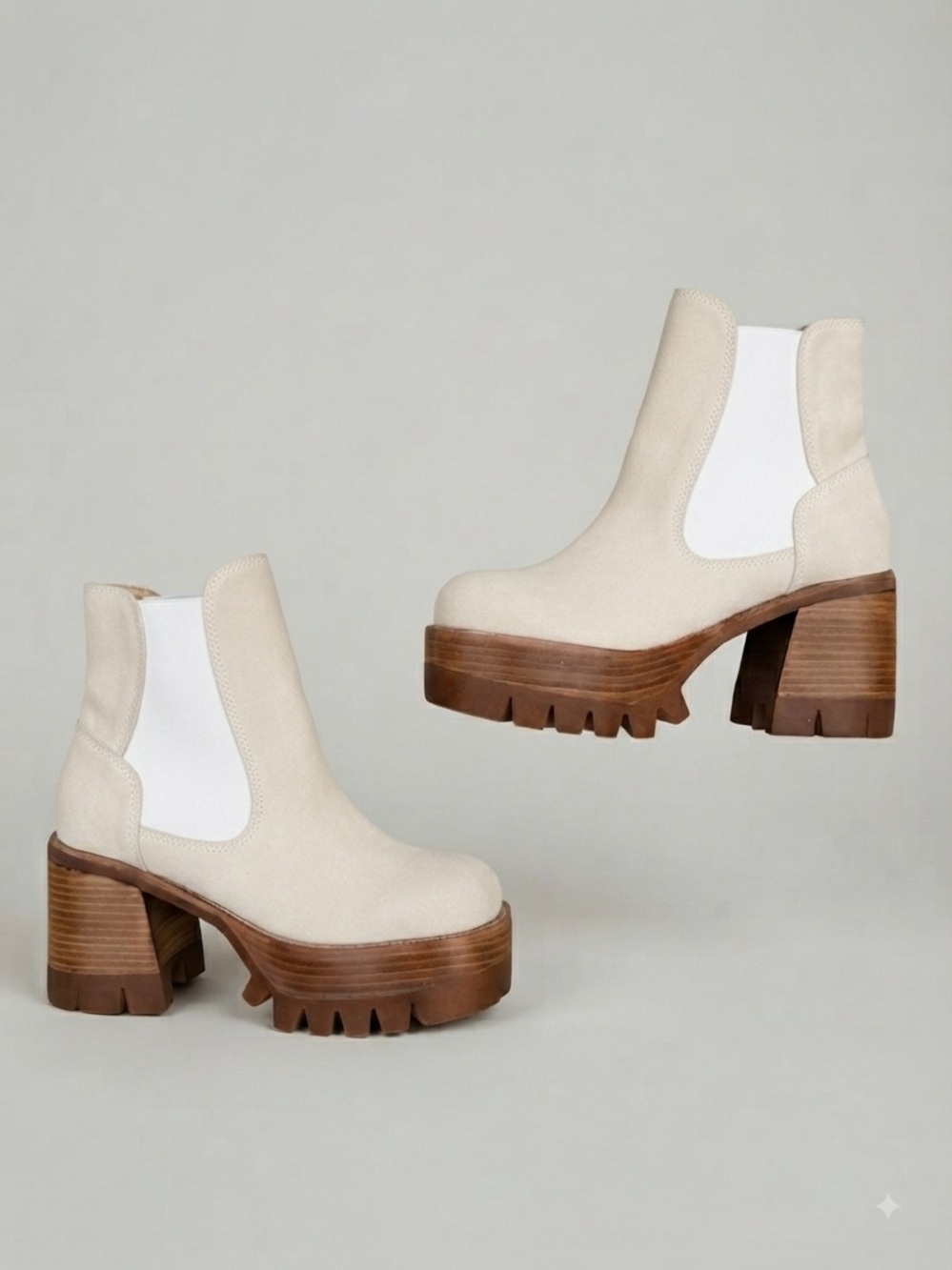 Jeffrey Campbell x Free People Suded Platform Boots
